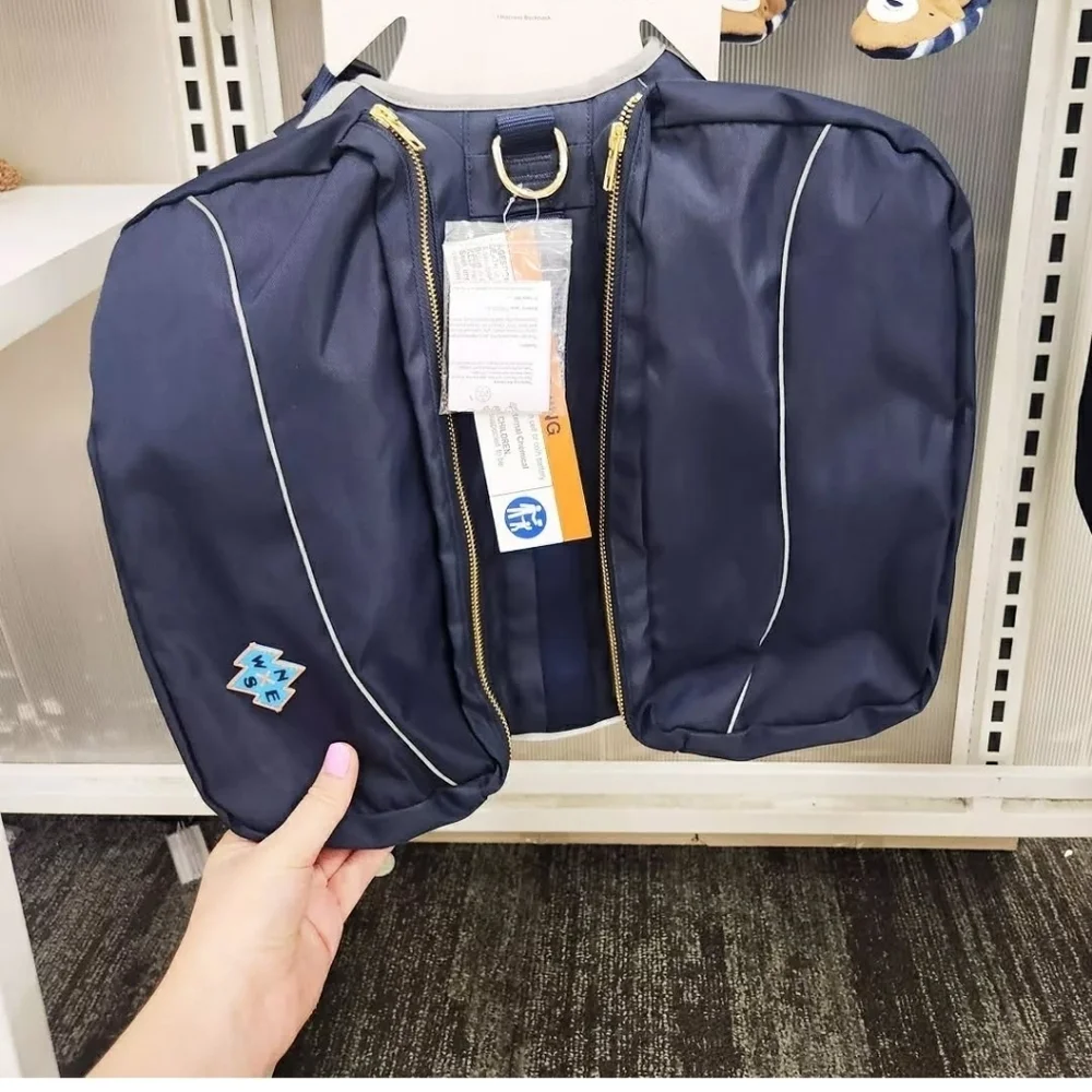 Dog Backpack Harness - Dark Blue - The Cuddle Collab